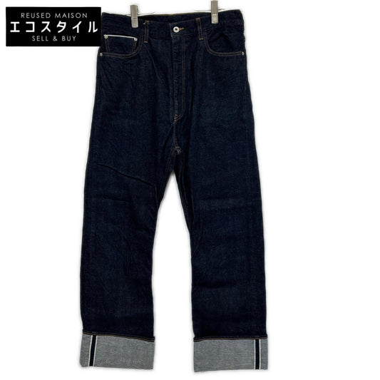 UNITED ARROWS & SONS indigo cotton selvedge denim pants bottoms