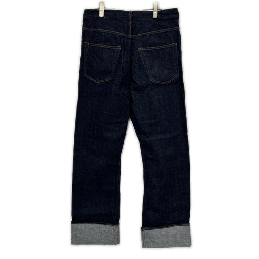 UNITED ARROWS & SONS indigo cotton selvedge denim pants bottoms