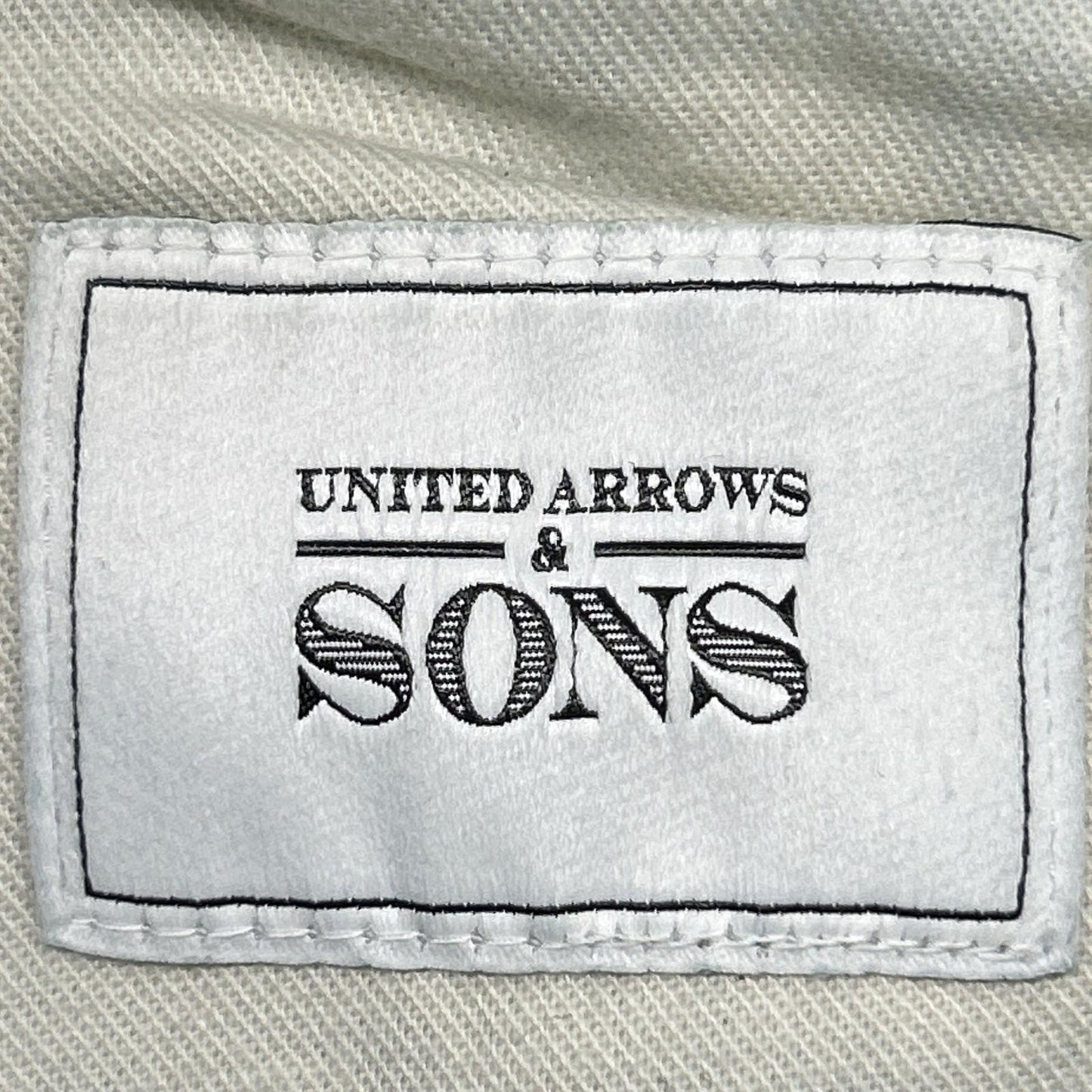 UNITED ARROWS & SONS ユナイテッドアローズアンドサンズ インディゴ コットン セルビッジ デニム パンツ ボトムス