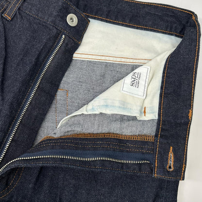 UNITED ARROWS & SONS ユナイテッドアローズアンドサンズ インディゴ コットン セルビッジ デニム パンツ ボトムス