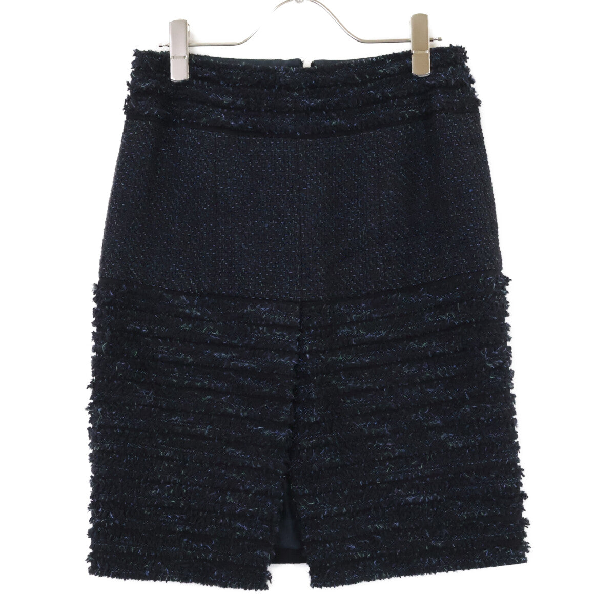 CHANEL シャネル 【美品】P44287/P44288 ココマークボタン ツイード ジップアップ ジャケット/スカート セットアップ スーツ セットアップ