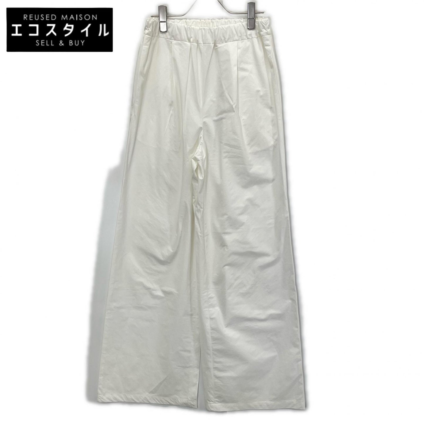 Deuxieme Classe ドゥーズィエムクラス 24SS ホワイト Felicity ワイドパンツ ボトムス