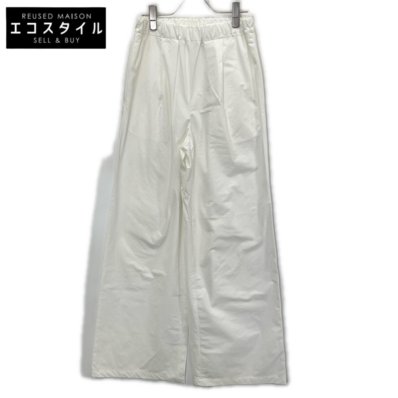 Deuxieme Classe ドゥーズィエムクラス 24SS ホワイト Felicity ワイドパンツ ボトムス