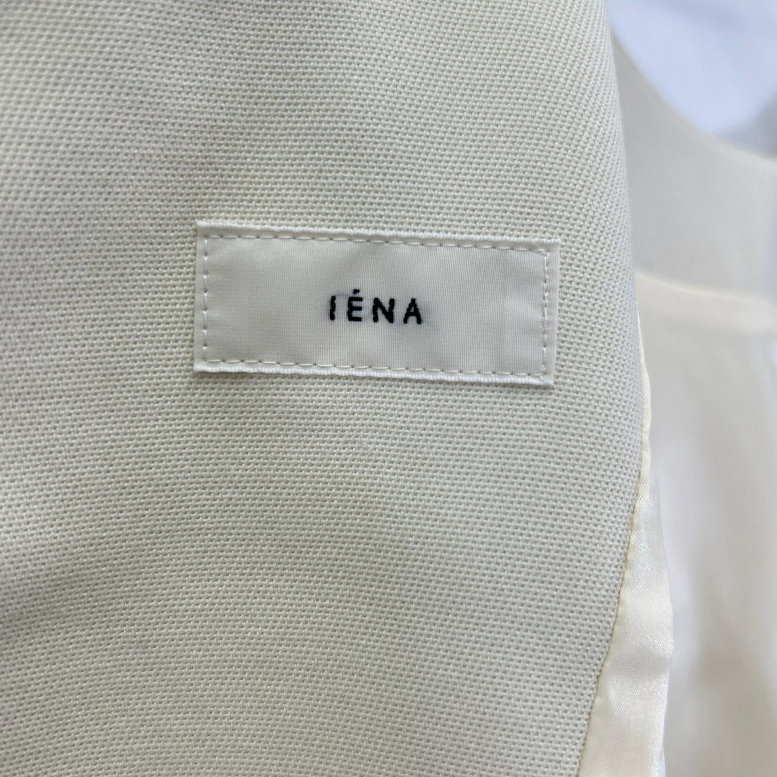 IENA イエナ アイボリー &NAVY 2way ウールベスト ベスト