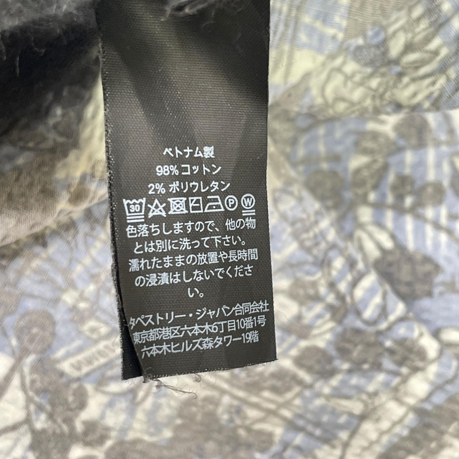 Kate spade ケイトスペード ブルー シーニックストロールローンドレス ランドスケーププリントワンピース ワンピース