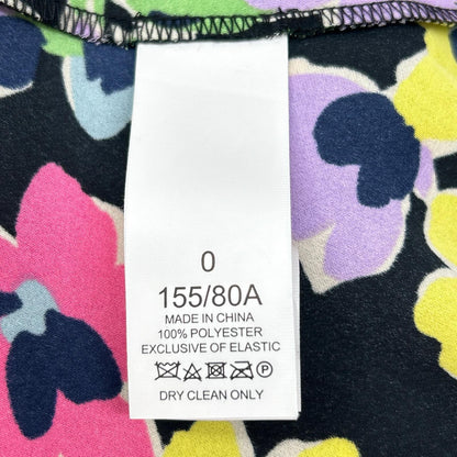 Kate spade ケイトスペード ブラック チューリップトスリビエラドレス フラワープリントワンピース ワンピース