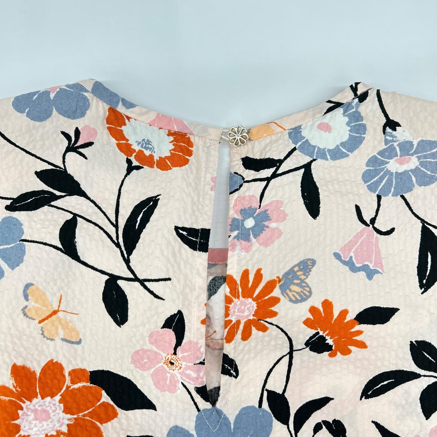 Kate spade ケイトスペード ピンク ベルト付きフローラルガーデンロングワンピース ワンピース