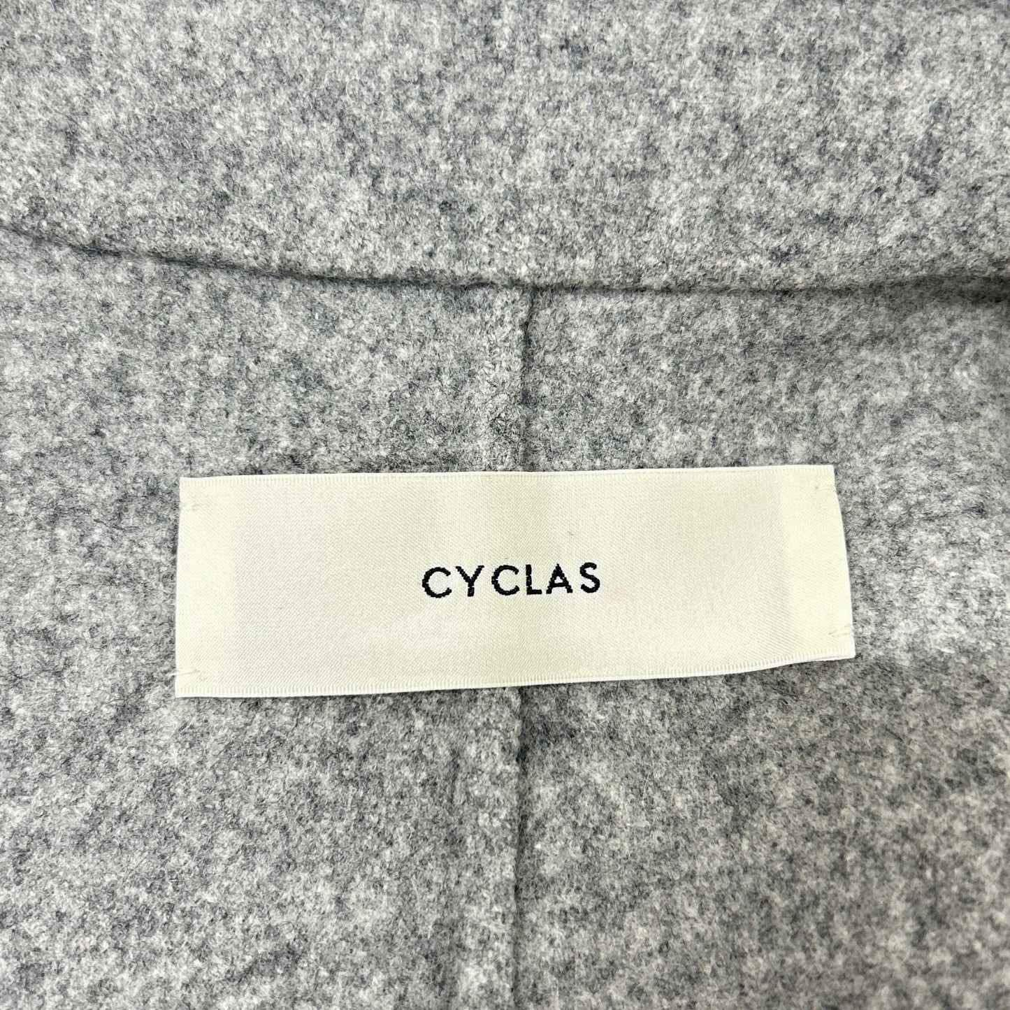 CYCLAS シクラス R04ー95010 グレー ウール ポケット コート コート