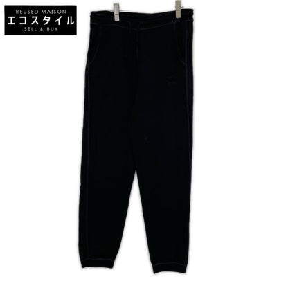 GANNI ガニー ブラック Isoli sweatpant/ロゴ入り スウェットパンツ ボトムス