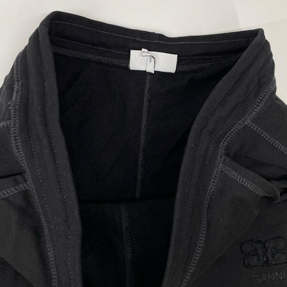 GANNI ガニー ブラック Isoli sweatpant/ロゴ入り スウェットパンツ ボトムス