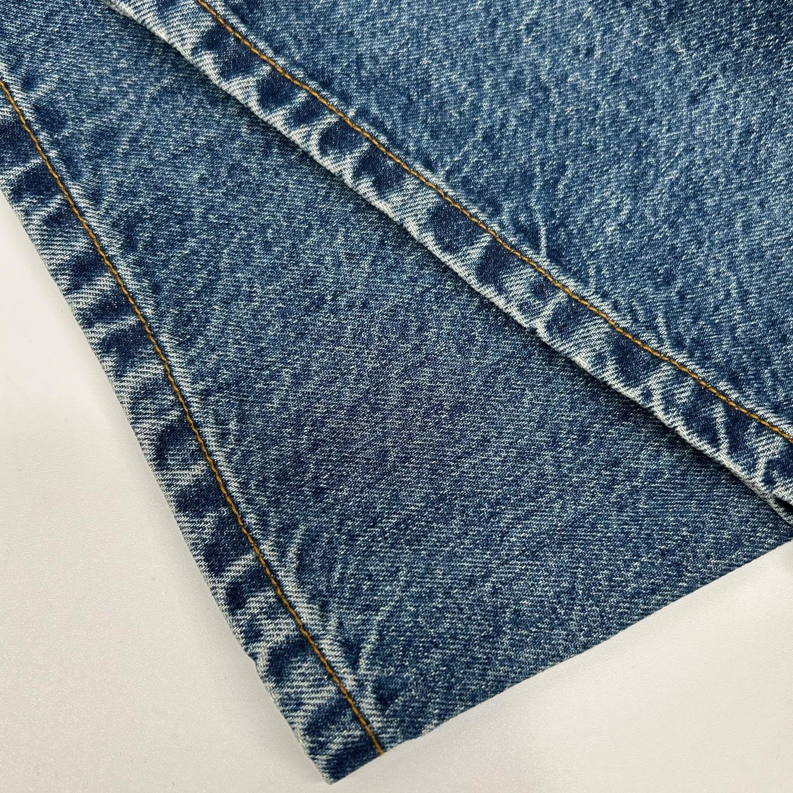 CO CO インディゴ ウォッシュ加工 デニムワイドパンツ ボトムス