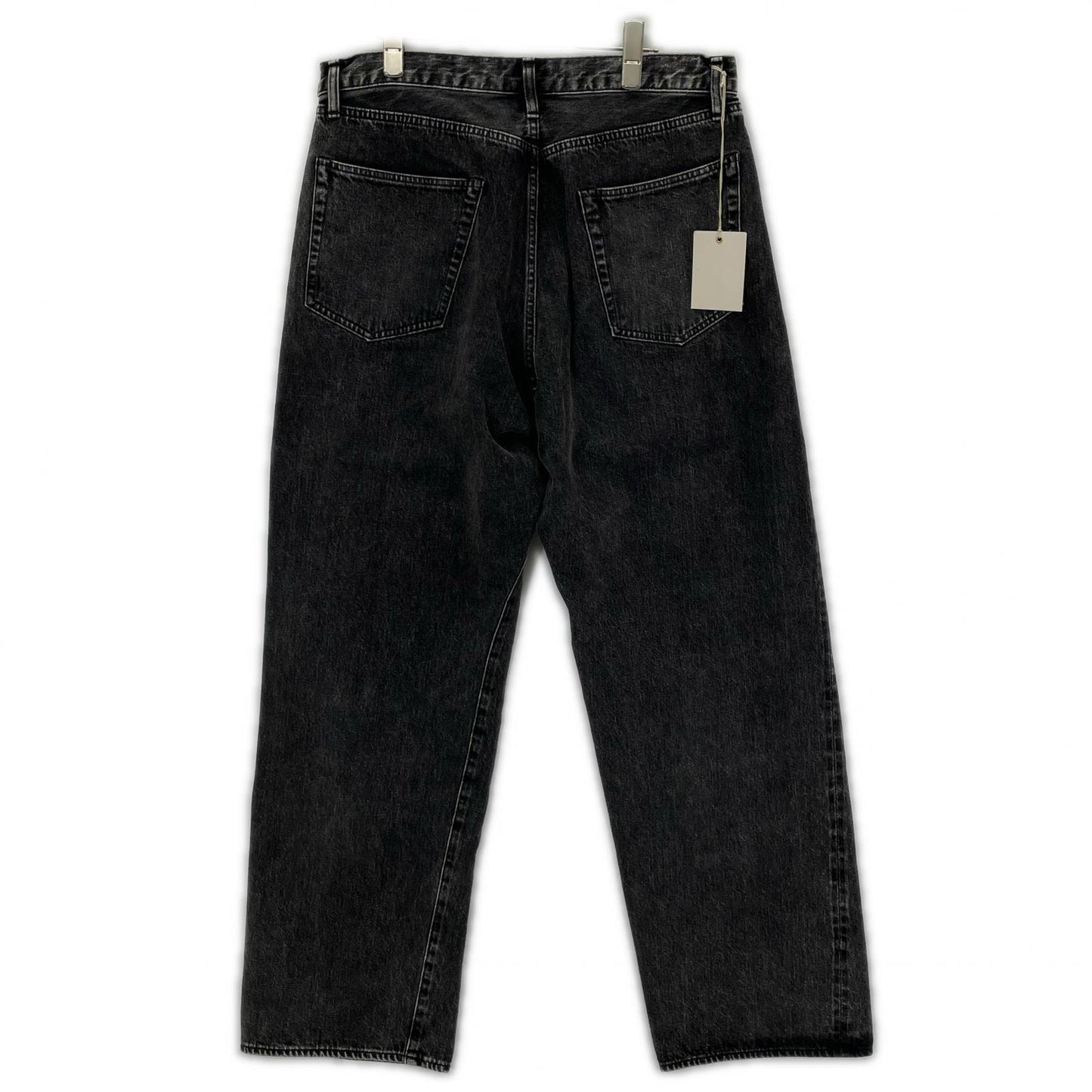 ULTERIOR アルテリア ブラック VINTAGE WASHED SELVEDGE BLACK DENIM 5P PANTS ボトムス