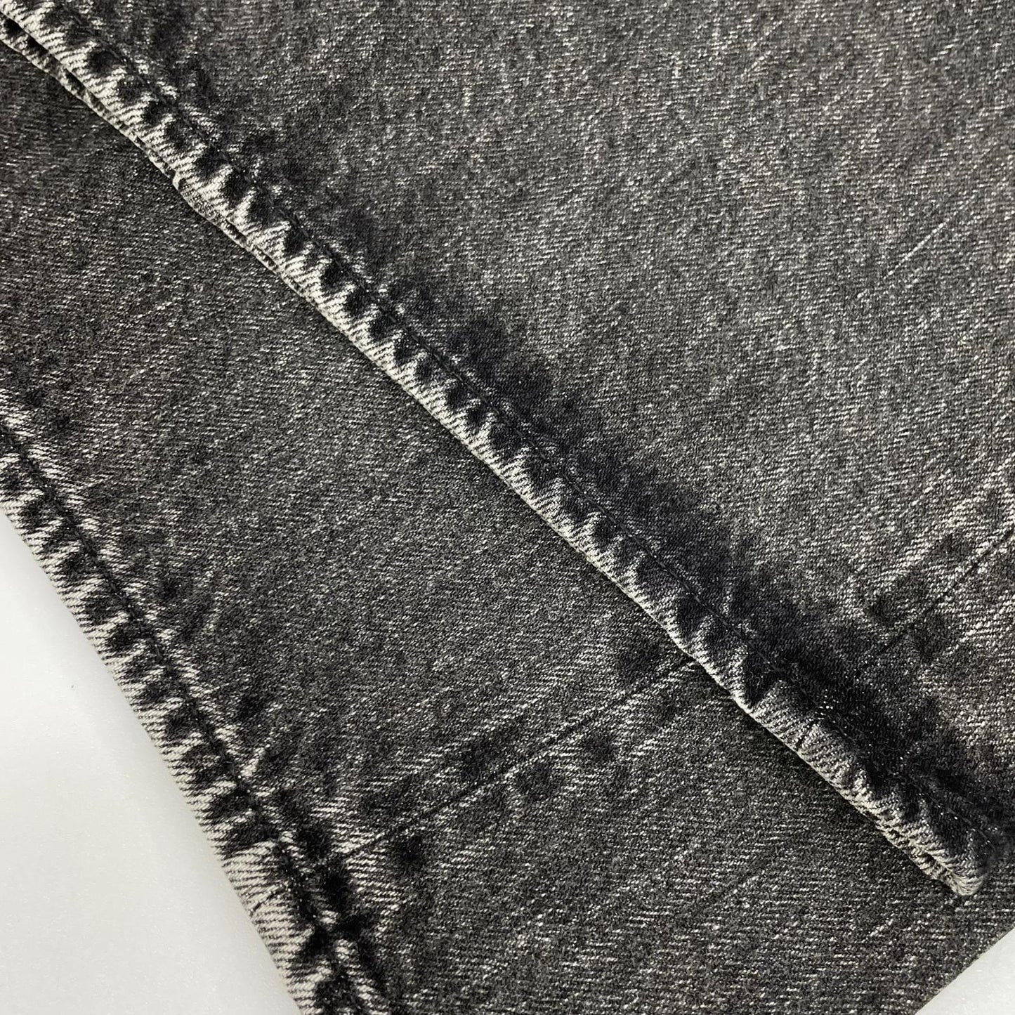 ULTERIOR アルテリア ブラック VINTAGE WASHED SELVEDGE BLACK DENIM 5P PANTS ボトムス