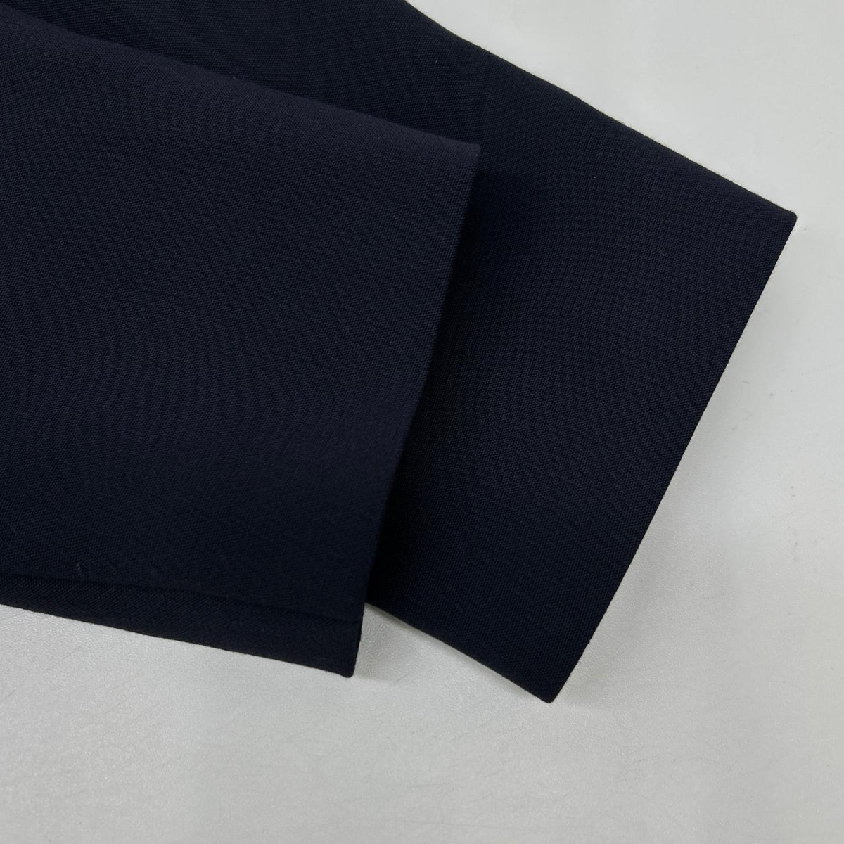 theory luxe Theory Luxe Navy COSIMO ADANEL collarless tailored jacket jacket
