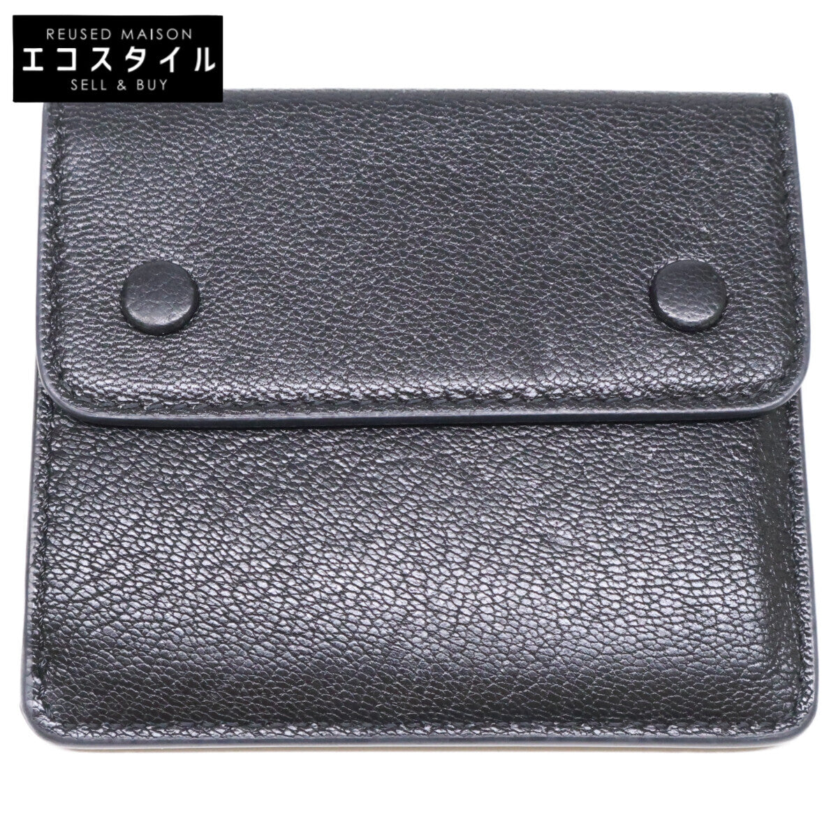Maison margiela メゾンマルジェラ SA1VX0004 P4806 T8013 フラップ レザーフラグメントケース コインケース