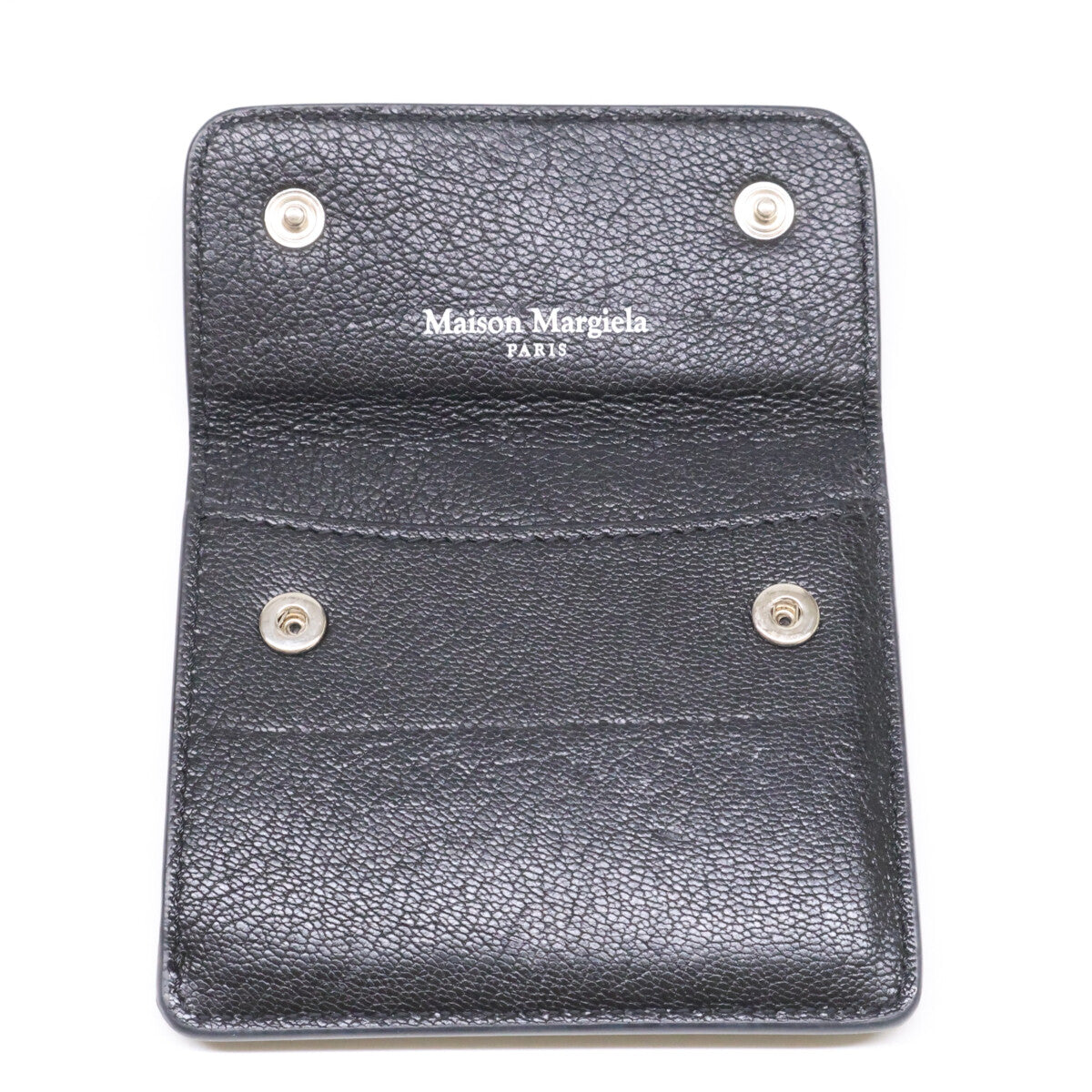 Maison margiela メゾンマルジェラ SA1VX0004 P4806 T8013 フラップ レザーフラグメントケース コインケース