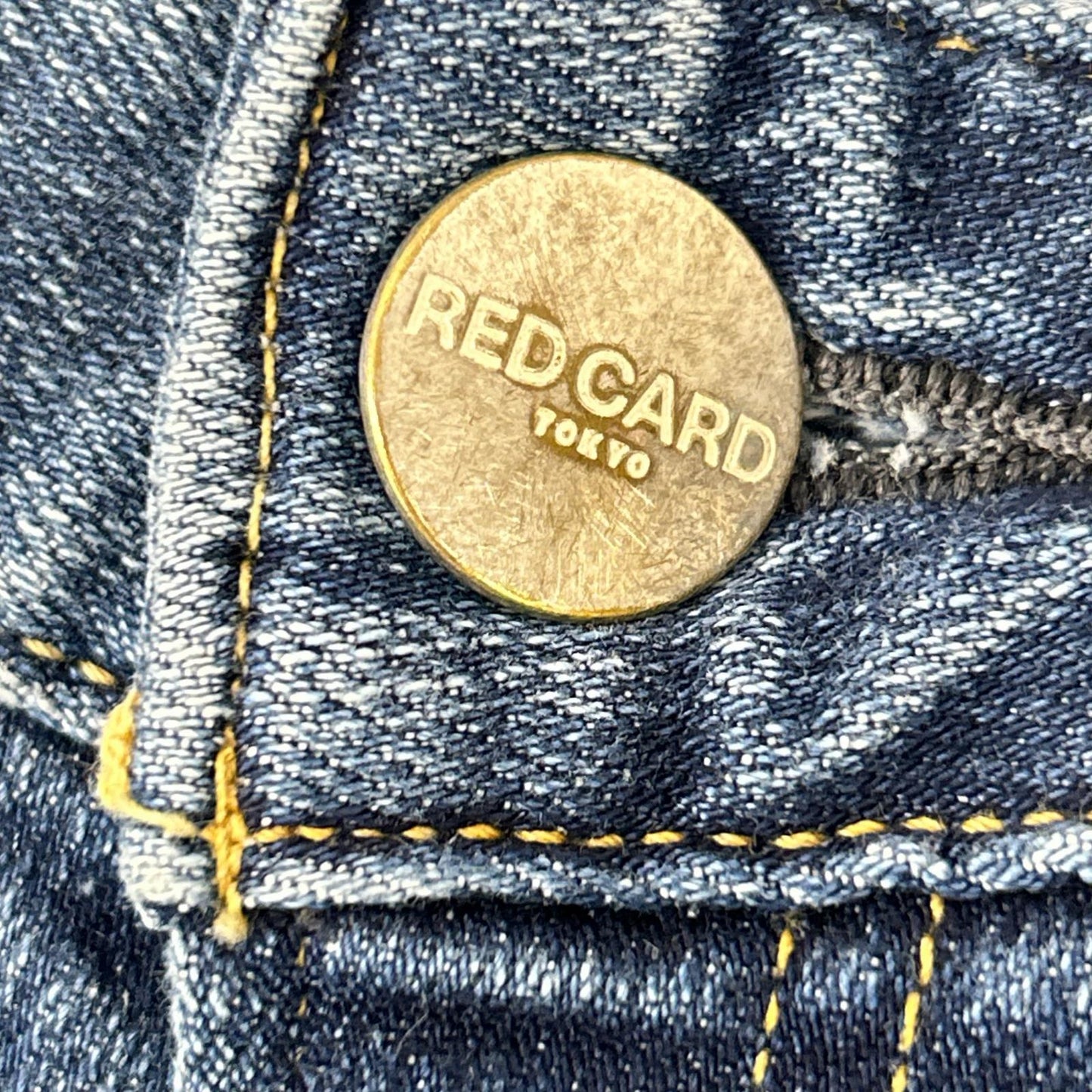 RED CARD レッドカード ブルー 35th Anniv Casual ストレート デニムパンツ ボトムス