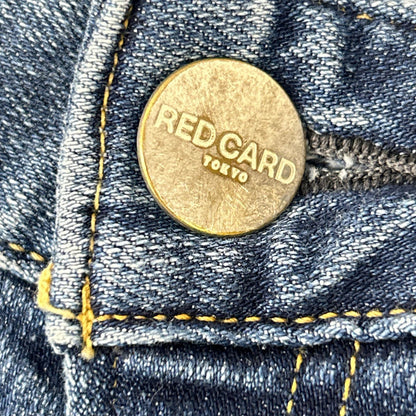 RED CARD レッドカード ブルー 35th Anniv Casual ストレート デニムパンツ ボトムス