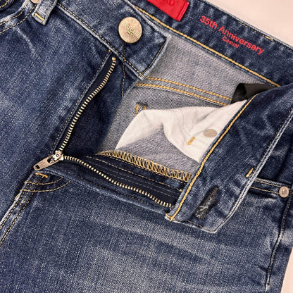 RED CARD レッドカード ブルー 35th Anniv Casual ストレート デニムパンツ ボトムス