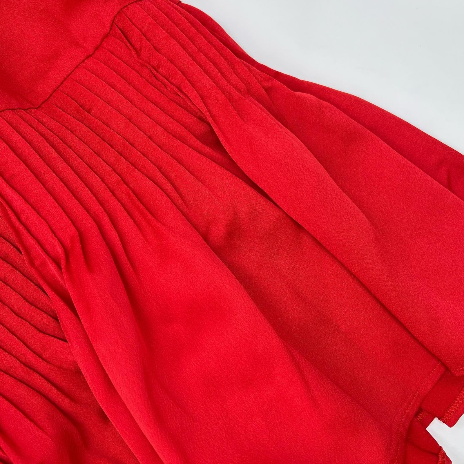 ADORE 531-4220111 2024 red bright satin skirt skirt