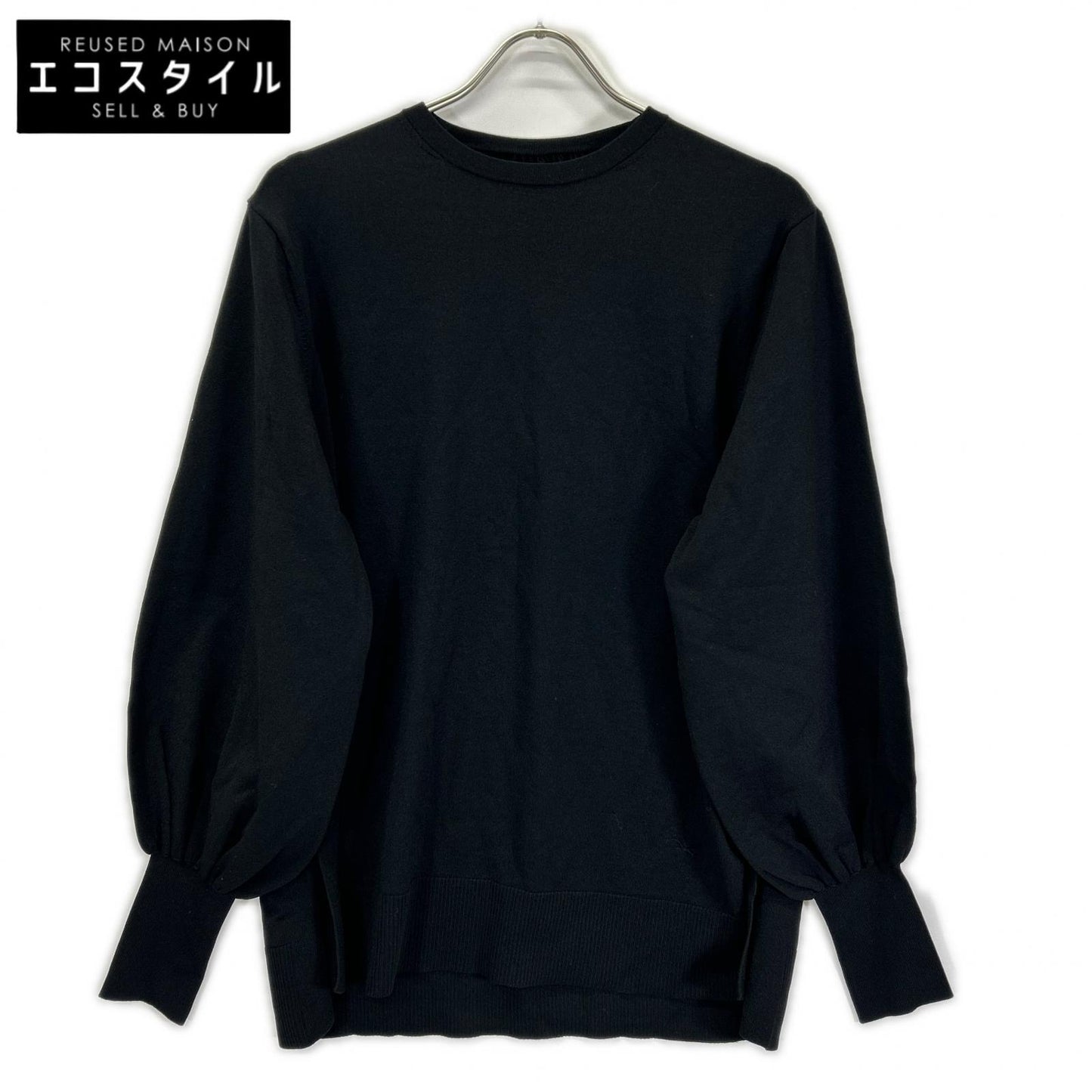 ADORE アドーア 531-1170014 ブラック ドライストレッチニット トップス