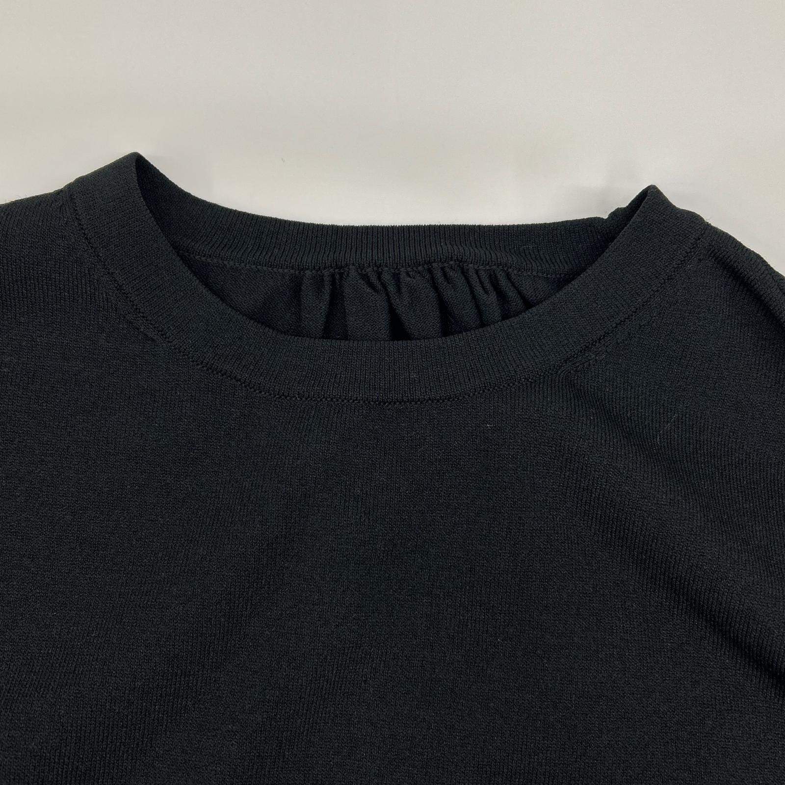 ADORE アドーア 531-1170014 ブラック ドライストレッチニット トップス