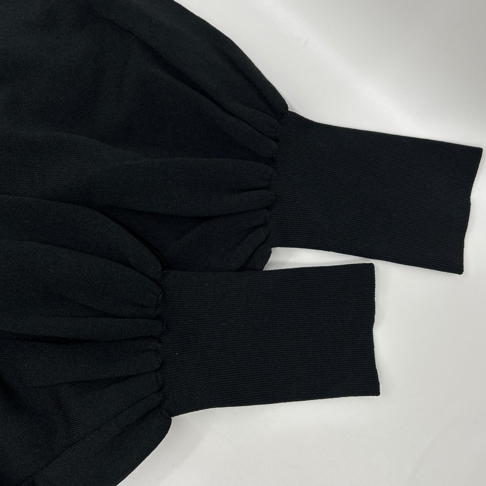 ADORE アドーア 531-1170014 ブラック ドライストレッチニット トップス
