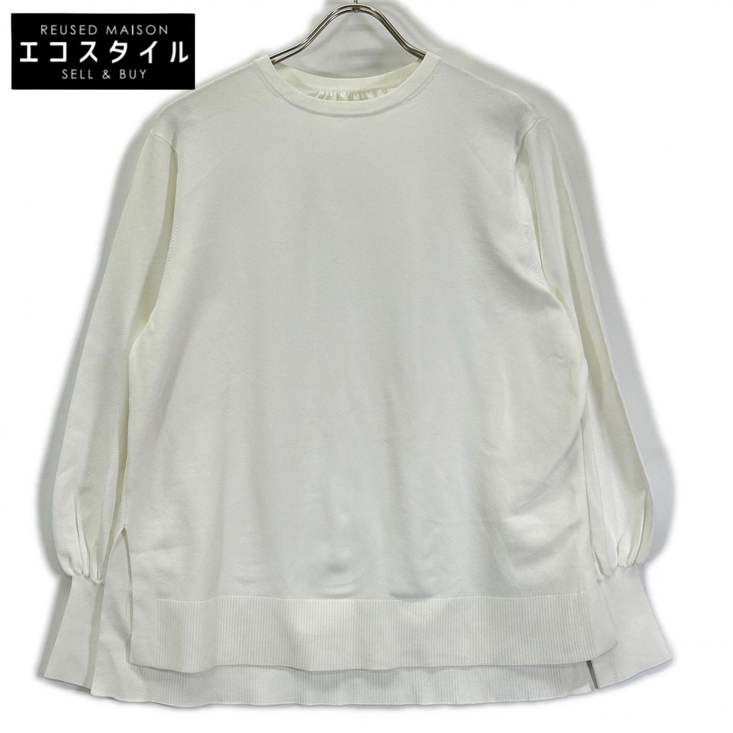 ADORE アドーア 531-1170014 ホワイト ドライストレッチニット トップス