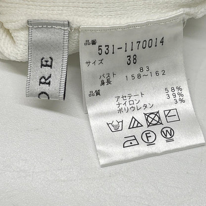ADORE アドーア 531-1170014 ホワイト ドライストレッチニット トップス