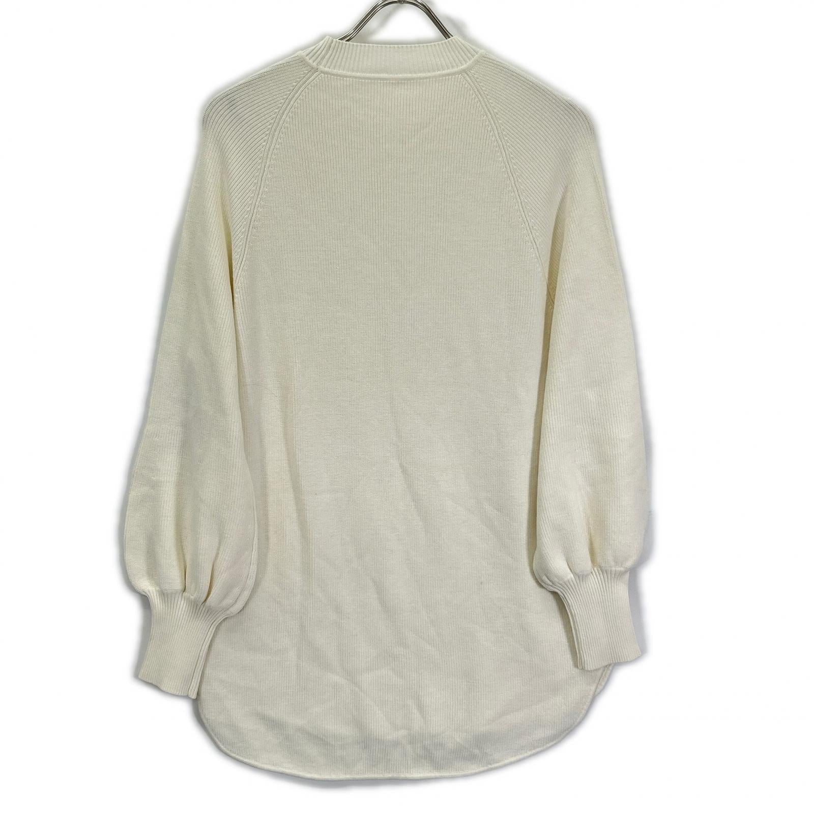 ADORE アドーア 531-1170219 ホワイト コンフォートストレッチニット トップス