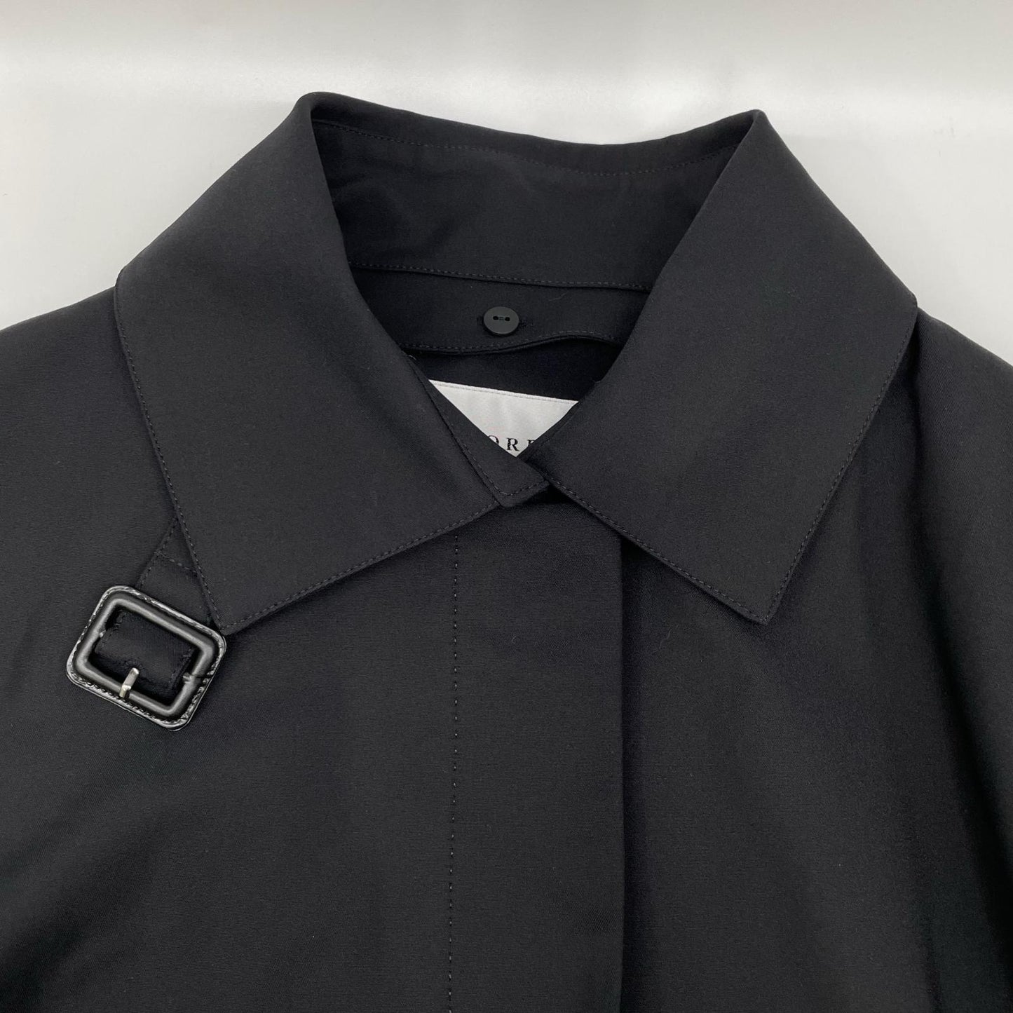 ADORE アドーア 531-9152201 ブラック コンパクトコットンストレッチコート コート