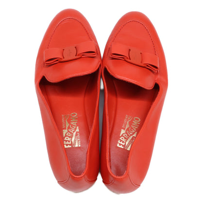 SalvatoreFerragamo サルバトーレフェラガモ 【美品】LESLEY ヴァラリボン ローファー シューズ シューズ