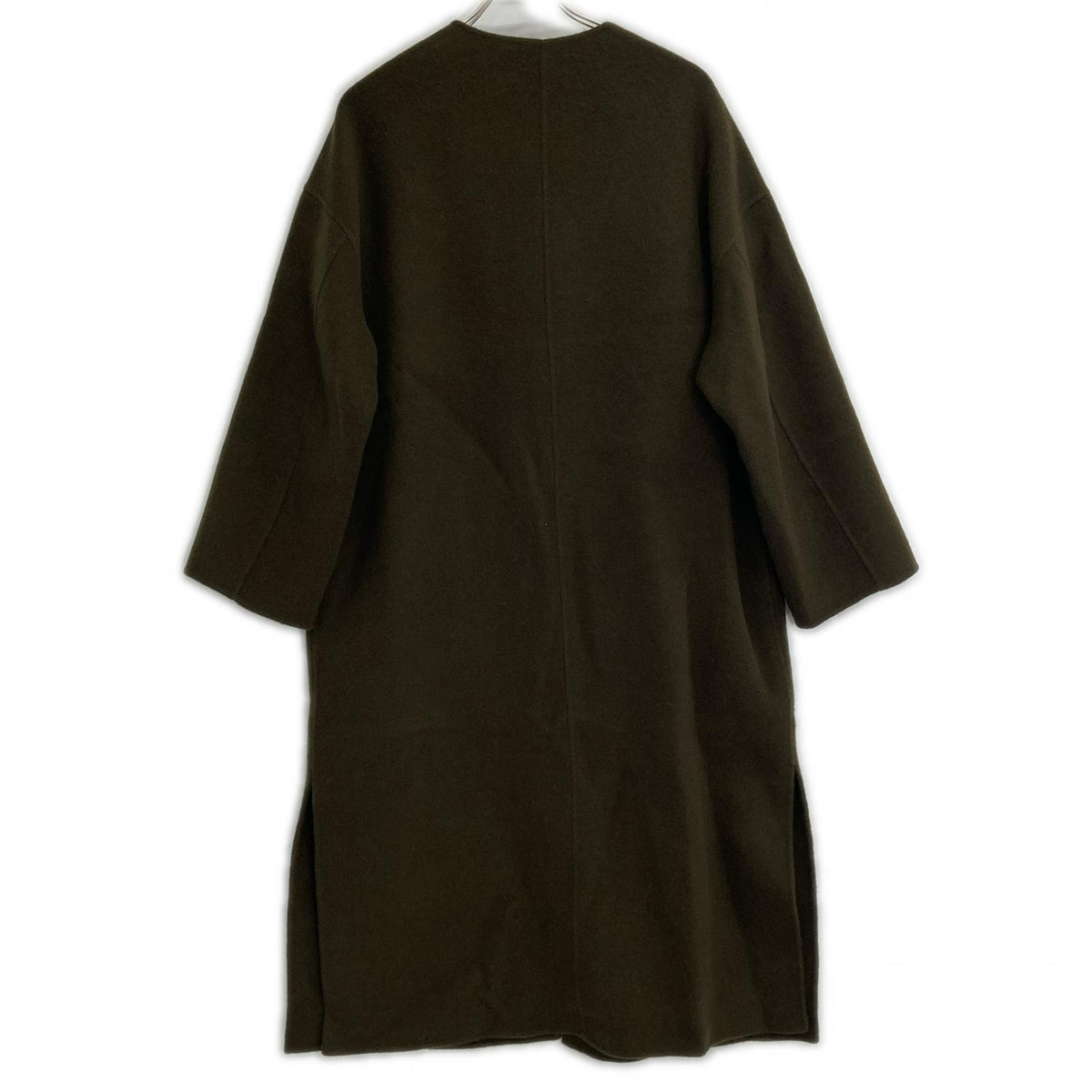 ReNorm by A.T リノームバイエーティー Khaki Wool Long Coat with Cape Coat