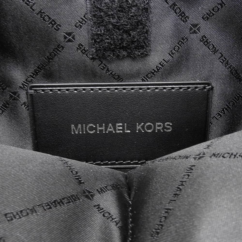 MICHAEL KORS マイケルコース 美品 モノグラム HUDSON フロントバックル シティ バックパック リュック デイパック ブラウン 37U0MCOB6B リュック バックパック