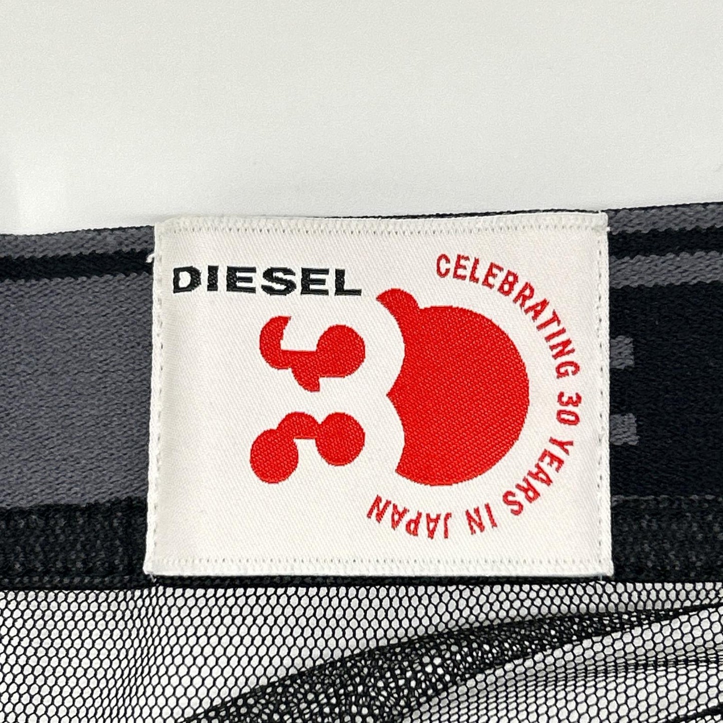 DIESEL ディーゼル ブラック ウエストゴム シアー チュールスカート スカート