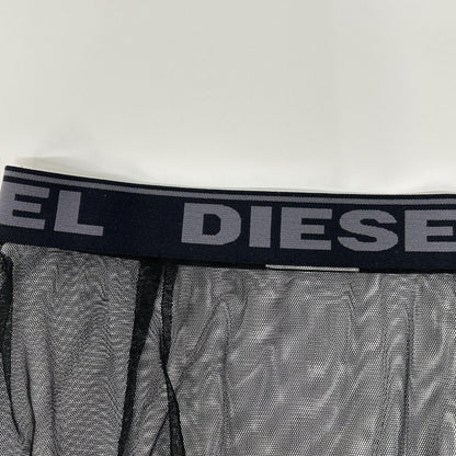 DIESEL ディーゼル ブラック ウエストゴム シアー チュールスカート スカート