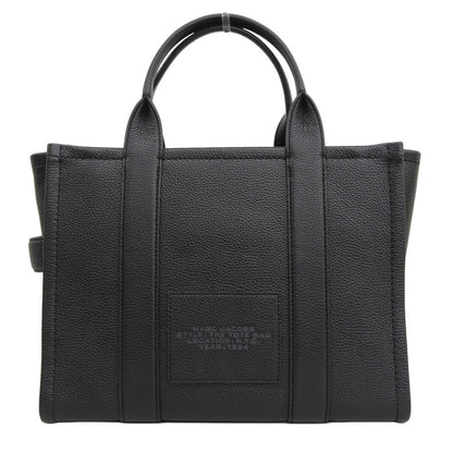 MARC JACOBS マーク ジェイコブス 美品 ザ レザートート バッグ ミディアム 2WAYショルダーバッグ トートバッグ レディース 黒 ブラック トートバッグ