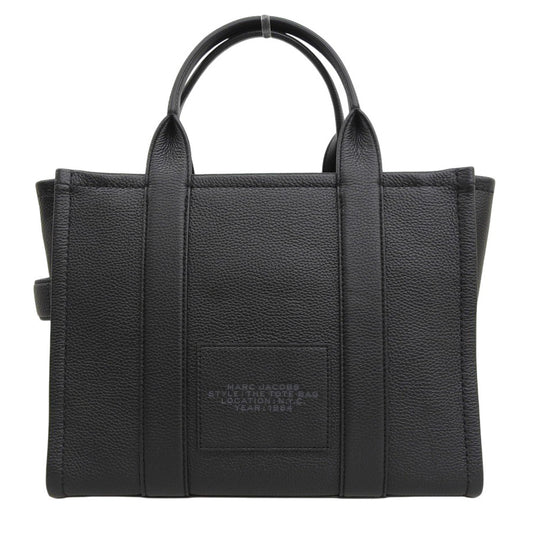MARC JACOBS マーク ジェイコブス 美品 ザ レザートート バッグ ミディアム 2WAYショルダーバッグ トートバッグ レディース 黒 ブラック トートバッグ