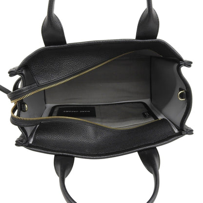 MARC JACOBS マーク ジェイコブス 美品 ザ レザートート バッグ ミディアム 2WAYショルダーバッグ トートバッグ レディース 黒 ブラック トートバッグ