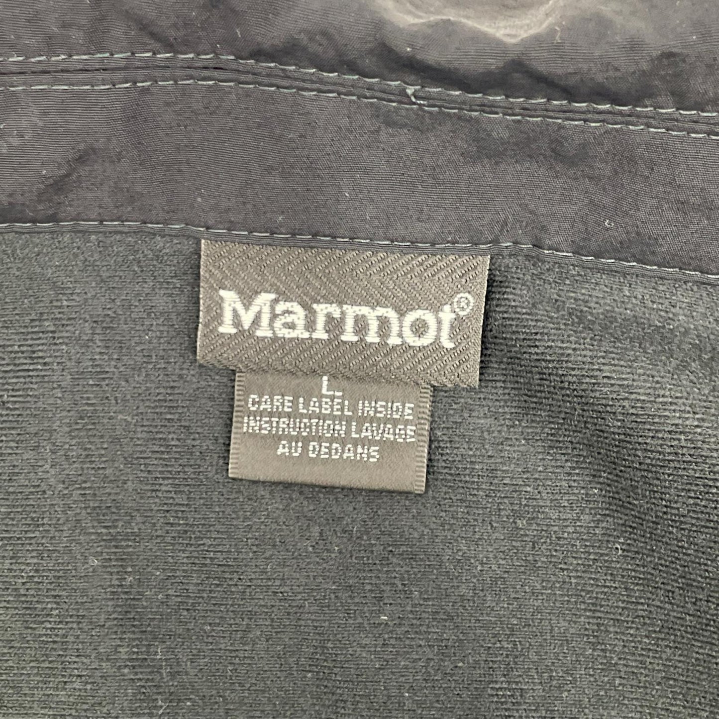 Marmot マーモット TSAMS055 ブラック ナイロン マウンテンシェルパ シャツジャケット ジャケット