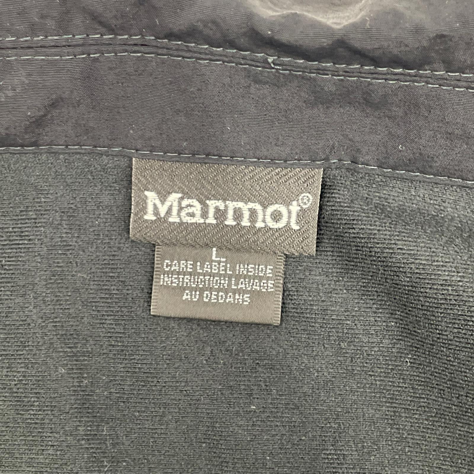 Marmot マーモット TSAMS055 ブラック ナイロン マウンテンシェルパ シャツジャケット ジャケット
