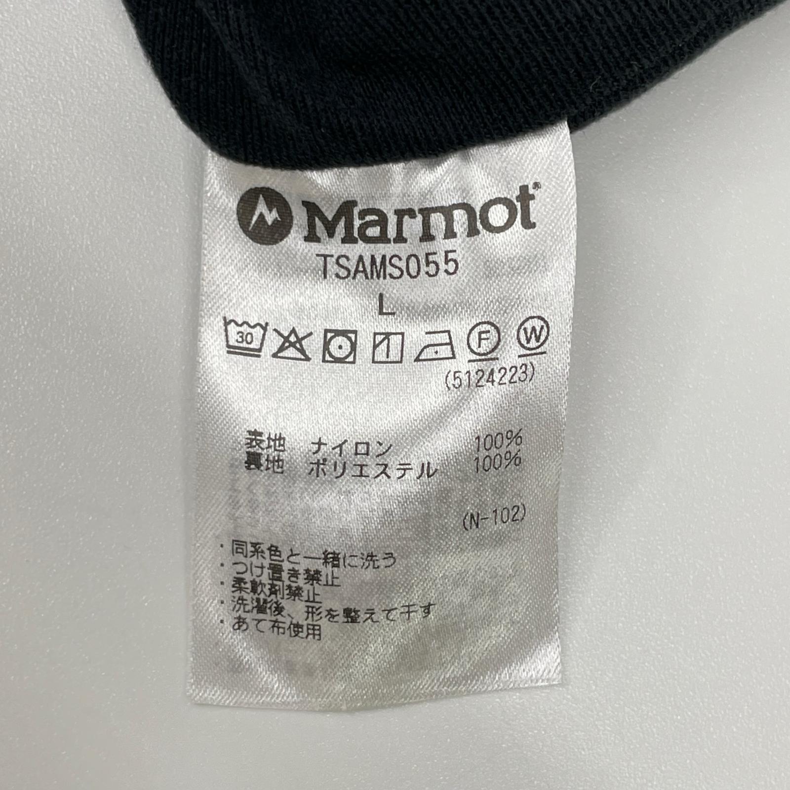 Marmot マーモット TSAMS055 ブラック ナイロン マウンテンシェルパ シャツジャケット ジャケット