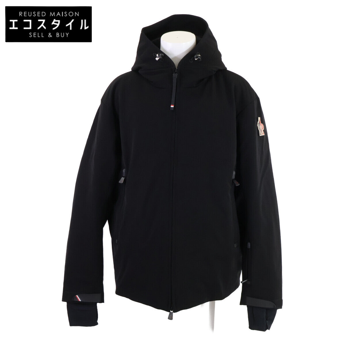 MONCLER モンクレール GRENOBLE グルノーブル【新品同様】PRAZ プラズ ストレッチツイル フーディダウンジャケット ジャケット