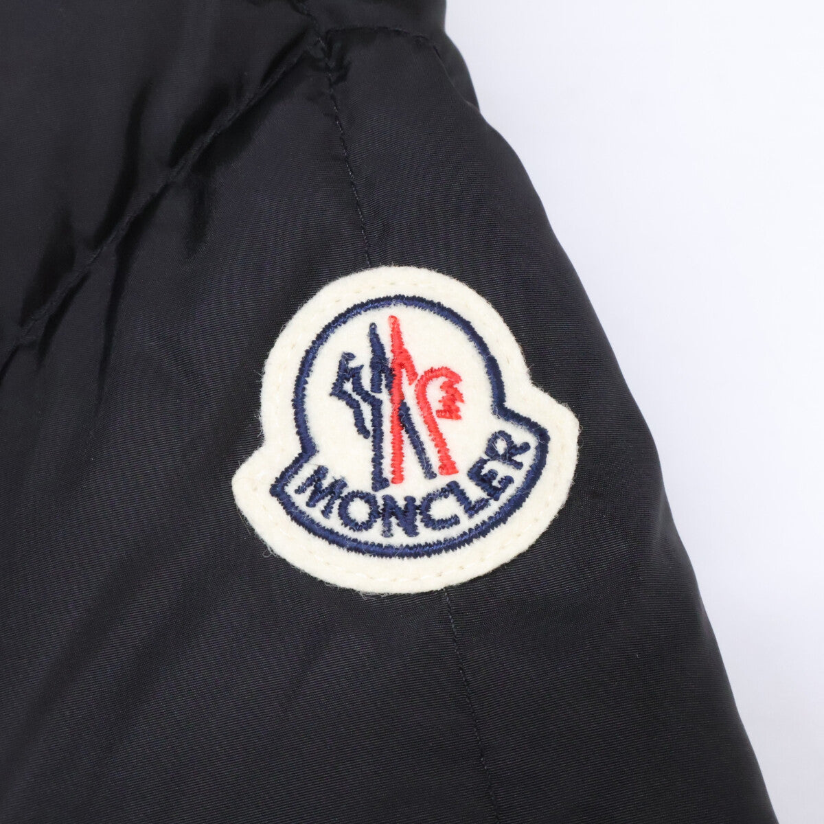 MONCLER モンクレール GENISSIAT ジェニシア ウエストベルト付 エコファーフーディダウン コート