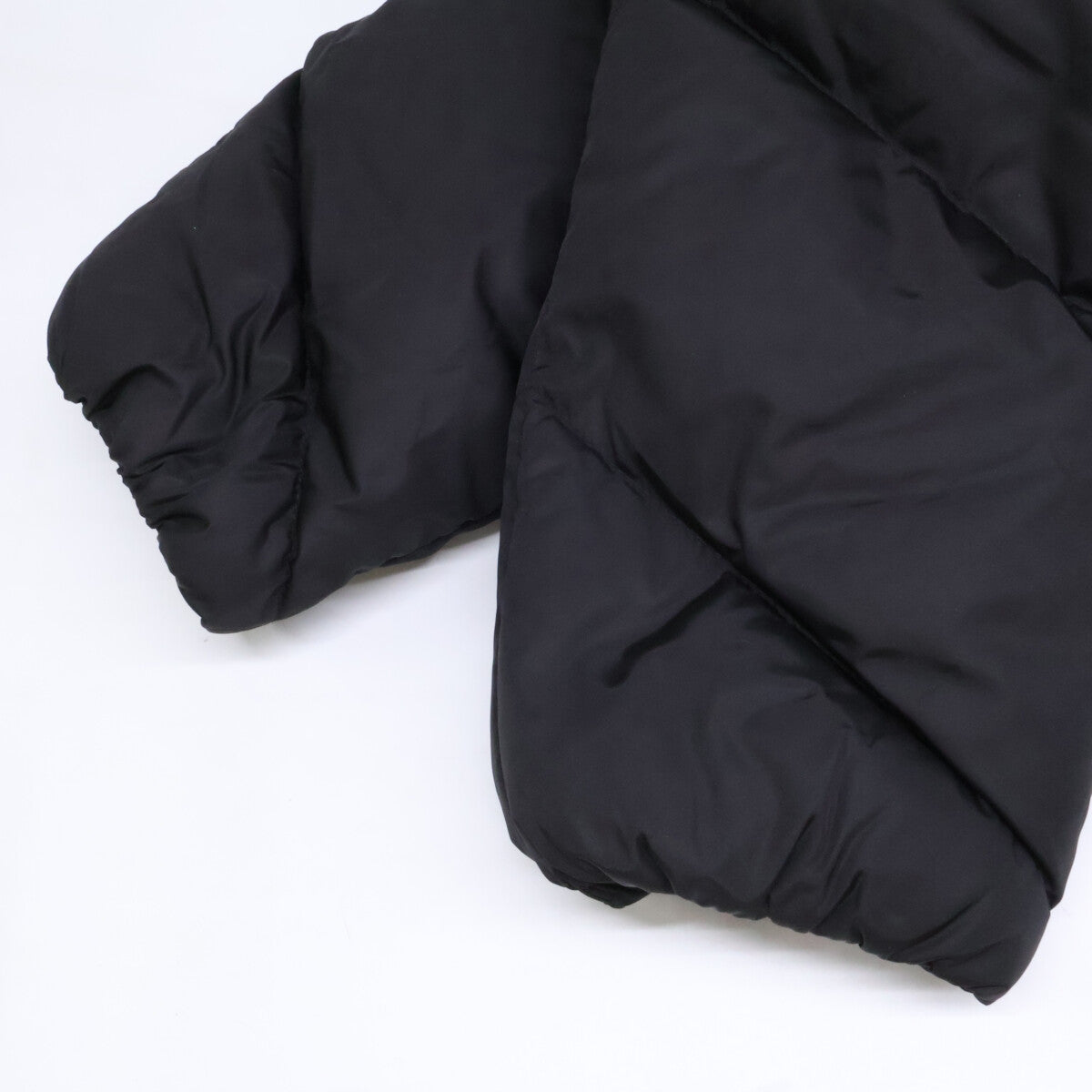 MONCLER モンクレール GENISSIAT ジェニシア ウエストベルト付 エコファーフーディダウン コート