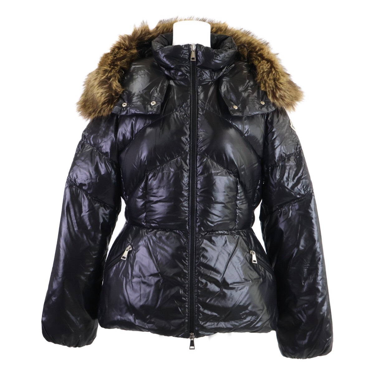 MONCLER モンクレール LAITUE フェイクファー/フード付 ダウンジャケット ジャケット
