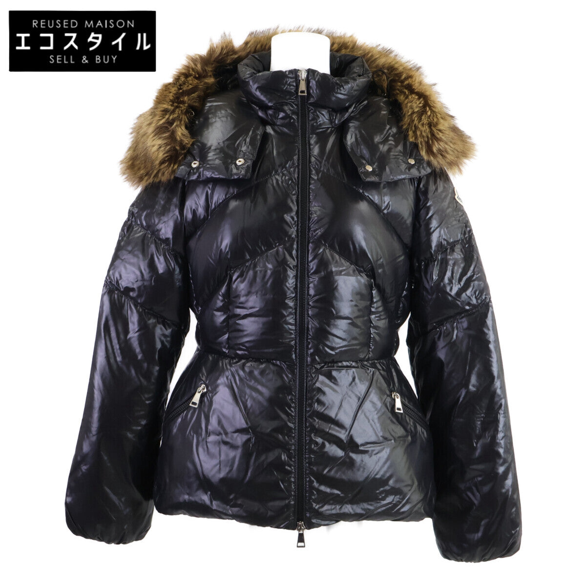 MONCLER モンクレール LAITUE フェイクファー/フード付 ダウンジャケット ジャケット