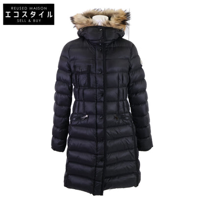 MONCLER モンクレール HERMIFUR/エルミファー ラクーンファー フーデッドダウンコート コート
