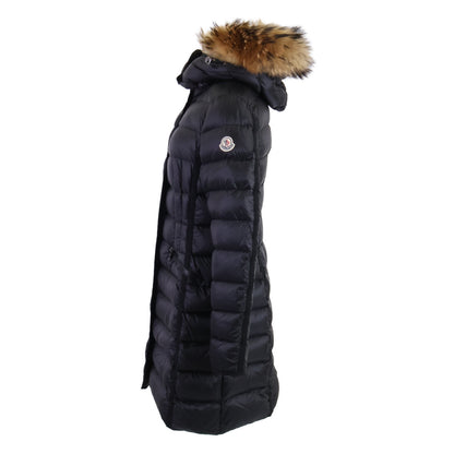 MONCLER モンクレール HERMIFUR/エルミファー ラクーンファー フーデッドダウンコート コート