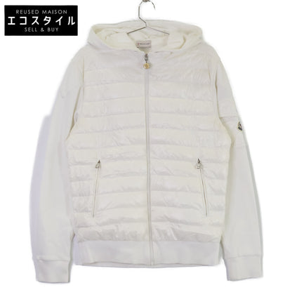 MONCLER モンクレール H10918G00009 MAGLIA CON CAPPUCCIO スウェット切替 フーディダウンジャケット ジャケット